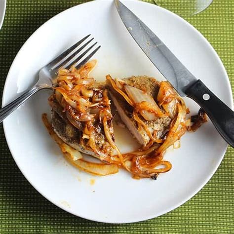 cumin-sage-rubbed-pork-chops-with-onion-sauce image