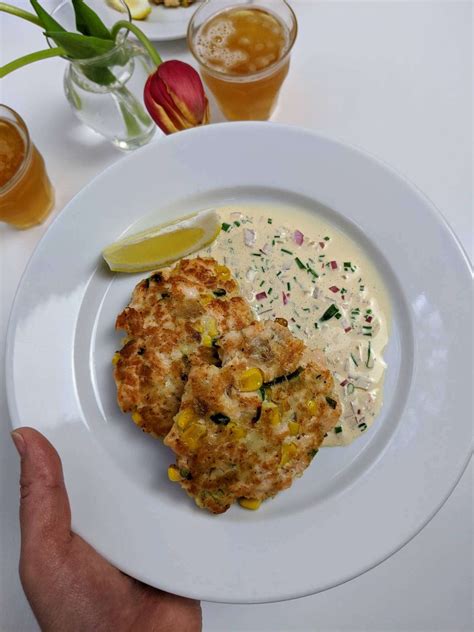 salmon-cakes-with-sweet-corn-the-japanese-kitchen image