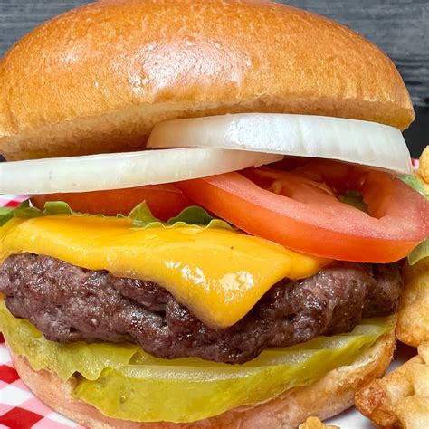 best-damn-air-fryer-burgers-recipeteacher image