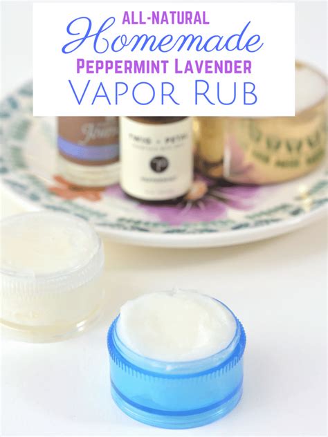 all-natural-peppermint-lavender-homemade-vapor-rub image
