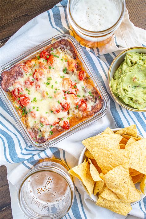 baked-taco-dip-a-hot-taco-dip-with-ground-beef-thekittchen image