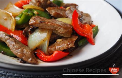 chicken-and-green-pepper-with-black-bean-sauce image