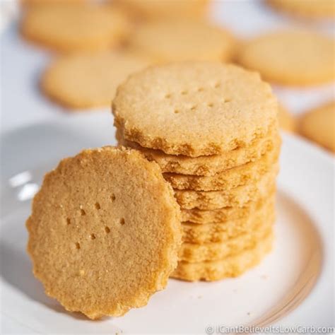 easy-almond-flour-keto-shortbread-cookie image