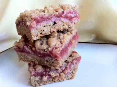 strawberry-rhubarb-oat-bars-tasty-kitchen image