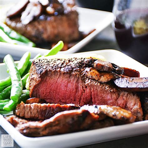 pan-seared-sirloin-steak-dinner-for-two-life-tastes image