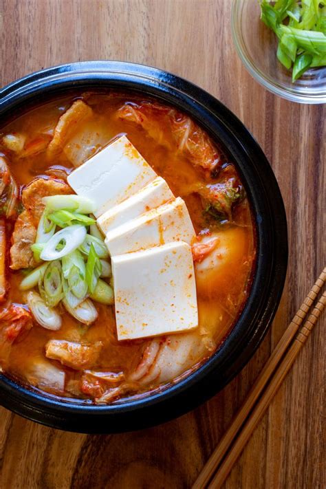 easy-kimchi-stew-recipe-jjigae-with-pork-and-tofu image