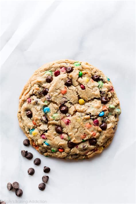 one-giant-monster-mm-cookie-sallys-baking-addiction image