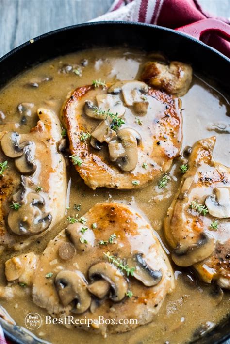 one-pot-pork-chops-w-garlic-mushroom-sauce-best image