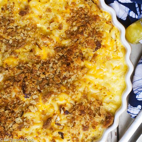 southern-baked-macaroni-and-cheese-pie-eat-simple-food image
