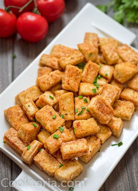 easy-and-crispy-fried-tofu-cooktoria image