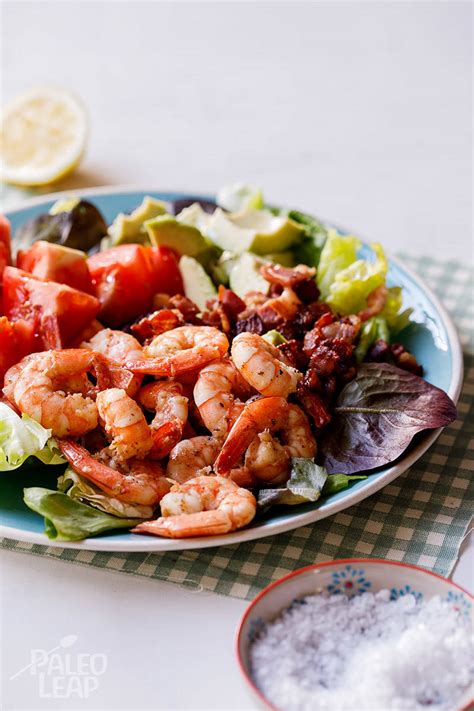 shrimp-bacon-and-avocado-salad-recipe-paleo-leap image
