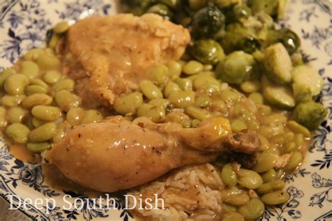 chicken-and-butter-beans-deep-south-dish image