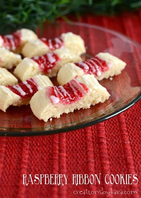 buttery-glazed-raspberry-ribbon-cookies-creations image