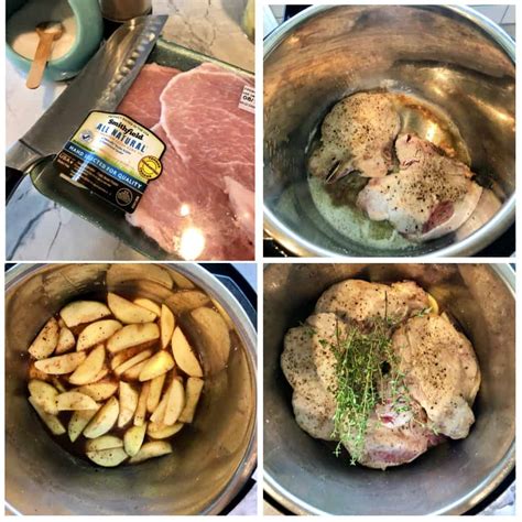 instant-pot-pork-chops-with-apples-katies-cucina image