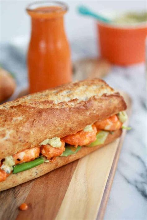 grilled-buffalo-shrimp-sandwiches-with-spicy-avocado image