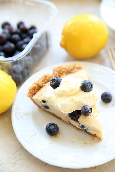 lemon-blueberry-chiffon-pie-real-life-dinner image