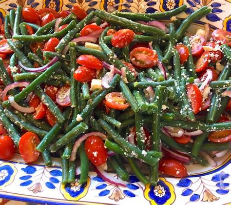 greek-green-bean-tomato-feta-salad-recipe-eat image