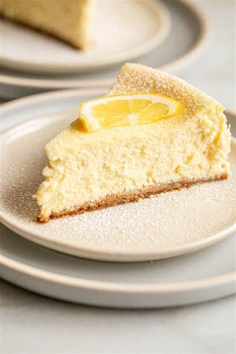italian-lemon-cheesecake-light-fluffy-cheesecake image