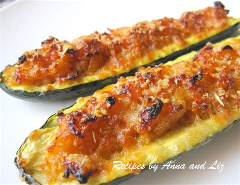 quinoa-stuffed-zucchini-boats-2-sisters-recipes-by image
