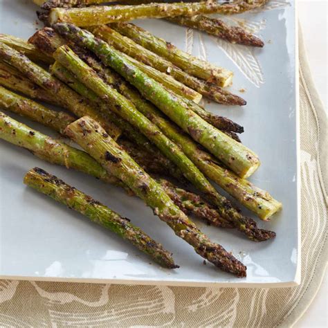 mustard-and-mayonnaise-glazed-asparagus image