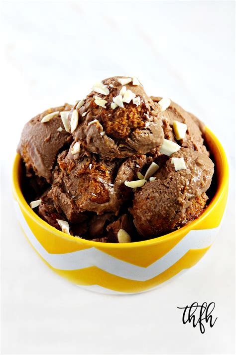 vegan-chocolate-avocado-ice-cream-with-almond image