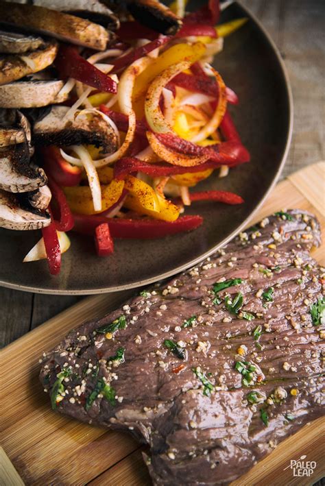 carne-asada-with-portobello-and-bell-peppers image