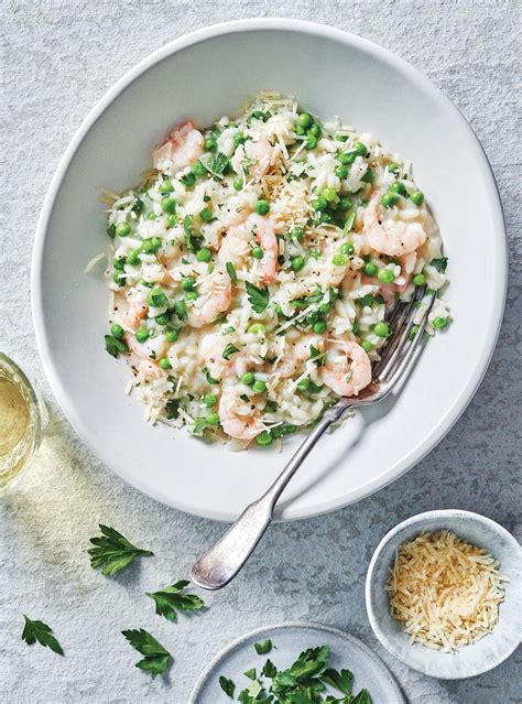 risotto-with-nordic-shrimp-and-green-peas-ricardo image