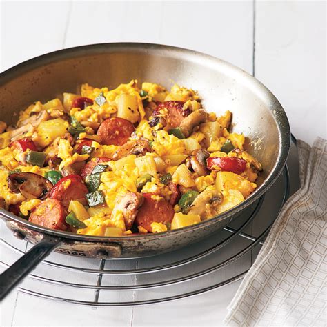 sausage-vegetable-and-egg-scramble-recipe-myrecipes image