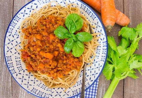 lentil-bolognese-with-spaghetti-vegan-heaven image
