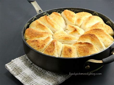 one-pot-chicken-alfredo-biscuit-casserole-foody image