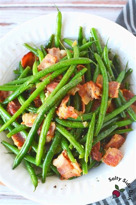 ninja-foodi-green-beans-and-bacon-salty-side-dish image
