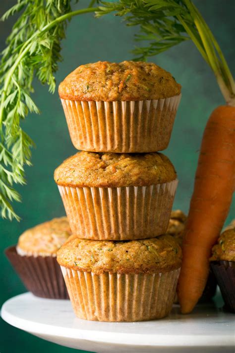 carrot-zucchini-spice-muffins-cooking-classy image