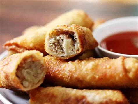 air-fryer-egg-rolls-with-sweet-and-sour-sauce-simply image