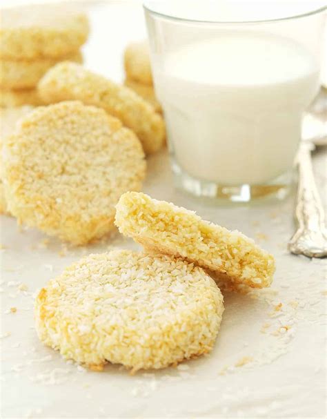 4-ingredient-chewy-coconut-cookies-the-clever-meal image