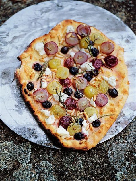 grape-ricotta-pizza-bread-recipes-jamie-oliver image