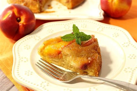 nectarine-upside-down-cake-recipe-is-easy-to-make image