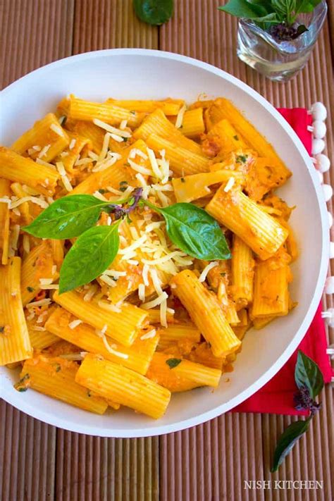 creamy-tomato-tuna-pasta-nish-kitchen image