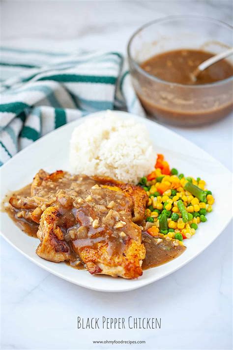 chicken-chop-with-black-pepper-sauce-oh-my-food image