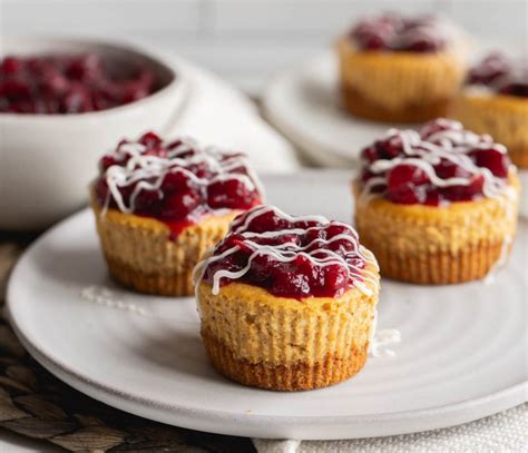 mini-pumpkin-cheesecakes-with-cranberry-away-from image