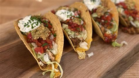 seven-layer-tacos-with-chicken-and-chorizo-rachael image