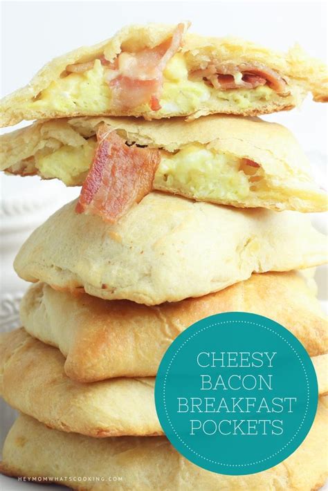 easy-sleepover-bacon-and-egg-breakfast-pockets image