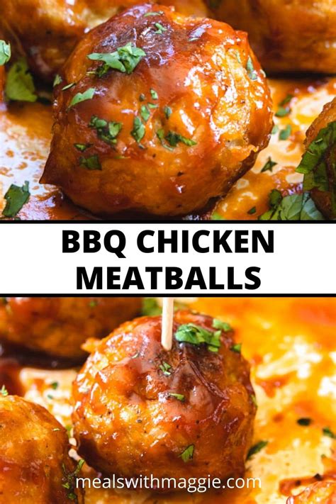 bbq-chicken-meatballs-meals-with-maggie image