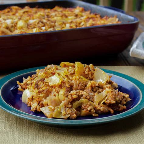 cabbage-roll-casserole-easy-recipe-for-this-one-pot-meal image