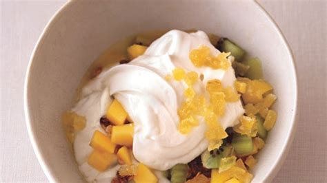 yogurt-with-granola-tropical-fruit-and-crystallized-ginger image