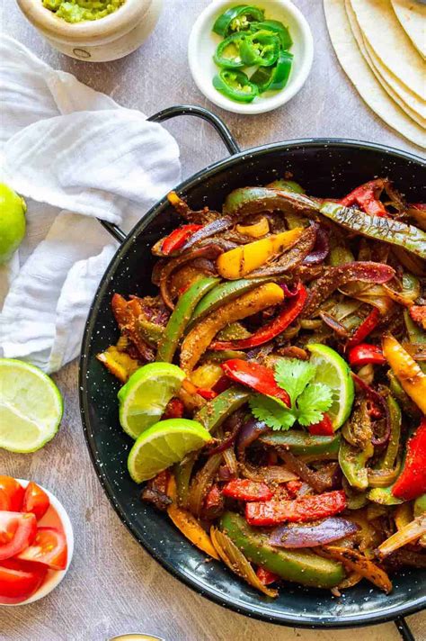 15-minute-fajita-veggies-recipe-the-fiery-vegetarian image