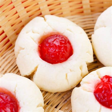 shortbread-cookies-with-cherries-it-is-a-keeper image