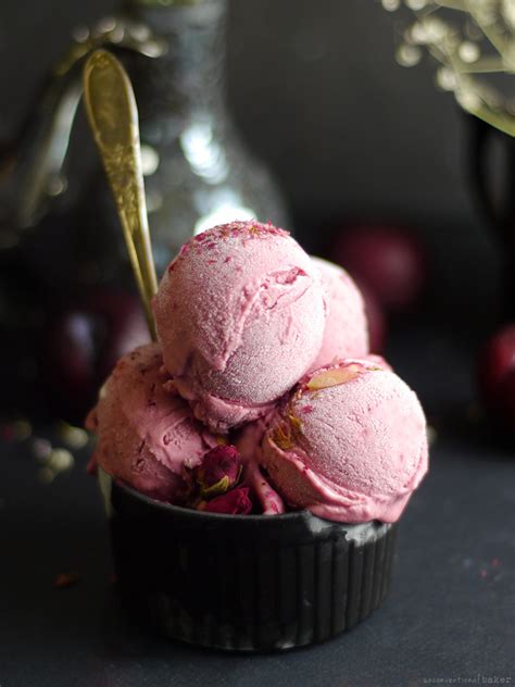 balsamic-plum-ice-cream-vegan-and-refined-sugar-free image