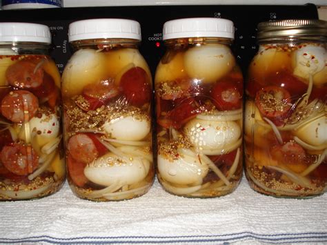 pickled-eggs-sausage-tasty-kitchen-a-happy image