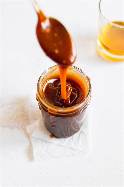 15-minute-bourbon-caramel-sauce-fork-in-the-kitchen image