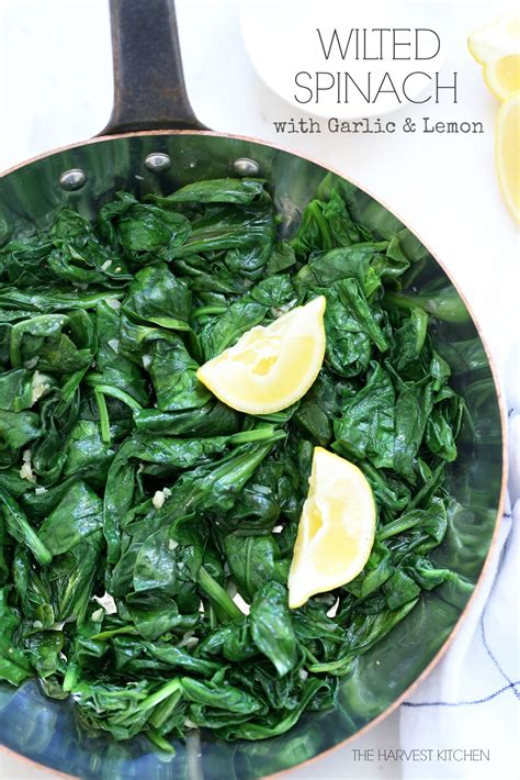 wilted-lemon-garlic-spinach-the-harvest-kitchen image
